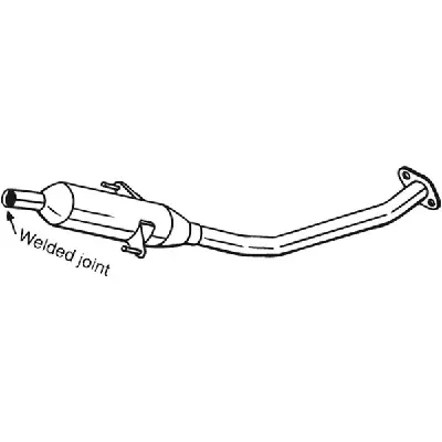 Srednji izduvni lonac BOSAL BOS284-573 IC-D485A2