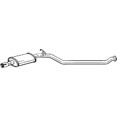 Srednji izduvni lonac BOSAL BOS284-619 IC-B054FF