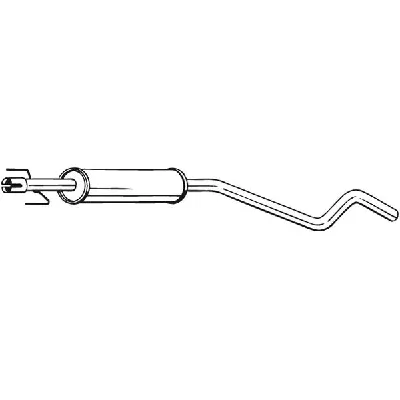 Srednji izduvni lonac BOSAL BOS284-739 IC-B8621B