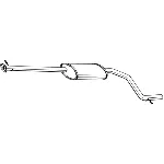 Srednji izduvni lonac BOSAL BOS285-057 IC-A71666