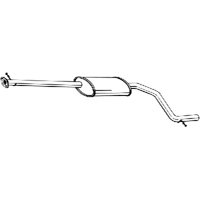 Srednji izduvni lonac BOSAL BOS285-057 IC-A71666