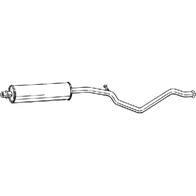 Srednji izduvni lonac BOSAL BOS285-325 IC-C2C497