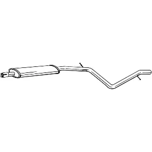 Srednji izduvni lonac BOSAL BOS285-385 IC-C70138