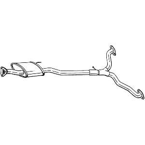 Srednji izduvni lonac BOSAL BOS285-387 IC-C70139