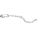 Srednji izduvni lonac BOSAL BOS285-601 IC-9E5063