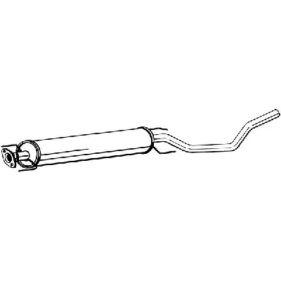 Srednji izduvni lonac BOSAL BOS286-169 IC-9ABC20