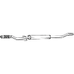 Srednji izduvni lonac BOSAL BOS286-415 IC-D143B5