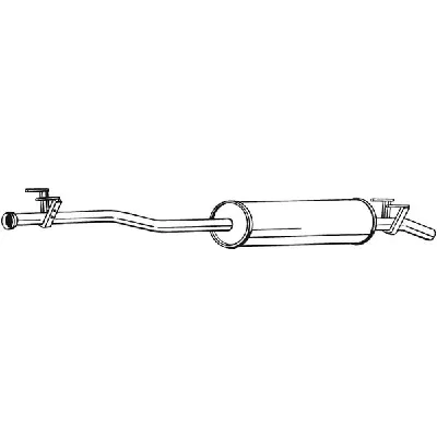 Srednji izduvni lonac BOSAL BOS287-355 IC-D143DE