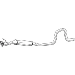 Srednji izduvni lonac BOSAL BOS287-431 IC-469516