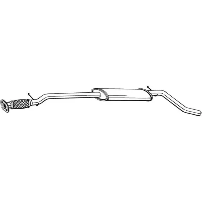 Srednji izduvni lonac BOSAL BOS287-455 IC-B8B2F8