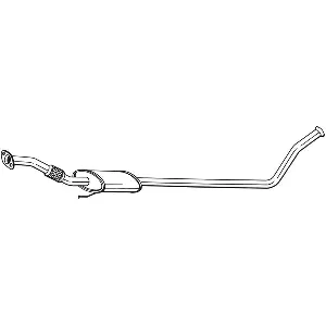 Srednji izduvni lonac BOSAL BOS287-615 IC-G08U5F