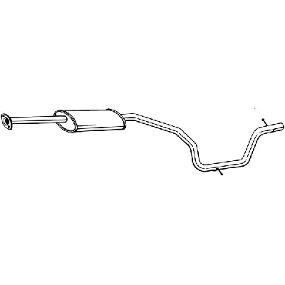 Srednji izduvni lonac BOSAL BOS289-449 IC-B8B302