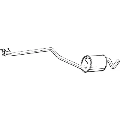 Srednji izduvni lonac BOSAL BOS290-089 IC-C7013F