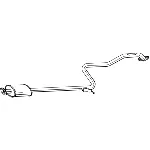 Srednji izduvni lonac BOSAL BOS290-109 IC-433856
