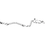 Srednji izduvni lonac BOSAL BOS291-013 IC-D3CB88