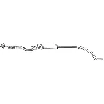 Srednji izduvni lonac BOSAL BOS293-007 IC-C23226