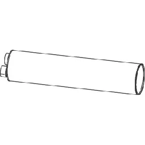 Srednji izduvni lonac DINEX DIN21387 IC-A3655F