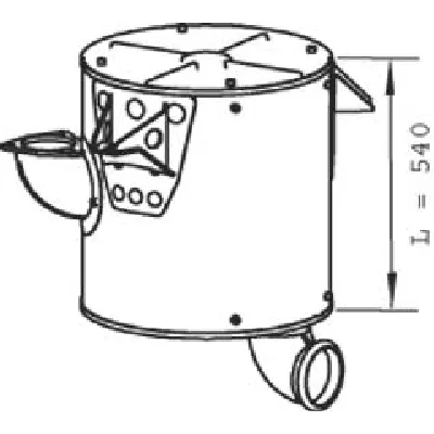 Srednji izduvni lonac DINEX DIN21388 IC-ABB54F