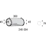 Srednji izduvni lonac, univerzalni BOSAL BOS248-004 IC-C407A7