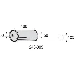 Srednji izduvni lonac, univerzalni BOSAL BOS248-009 IC-B0687D