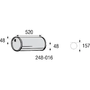 Srednji izduvni lonac, univerzalni BOSAL BOS248-016 IC-C407AB