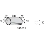 Srednji izduvni lonac, univerzalni BOSAL BOS248-153 IC-A87373