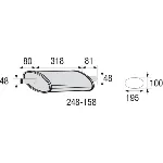 Srednji izduvni lonac, univerzalni BOSAL BOS248-158 IC-B4E25B