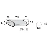 Srednji izduvni lonac, univerzalni BOSAL BOS248-163 IC-C407AF