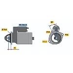 Starter BOSCH 0 001 108 237 IC-D4555D