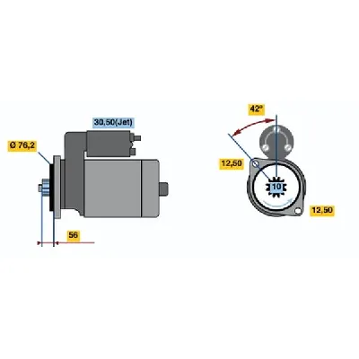 Starter BOSCH 0 001 121 026 IC-CFEC6B