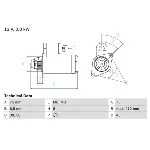 Starter BOSCH 0 986 014 371 IC-636799