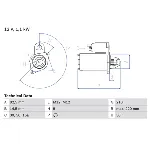 Starter BOSCH 0 986 016 330 IC-428148