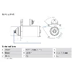 Starter BOSCH 0 986 016 990 IC-428172