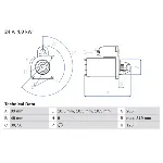 Starter BOSCH 0 986 017 240 IC-428182