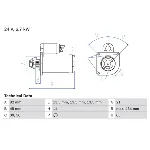 Starter BOSCH 0 986 017 760 IC-428190