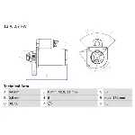 Starter BOSCH 0 986 017 840 IC-428193