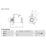 Starter BOSCH 0 986 017 980 IC-428198