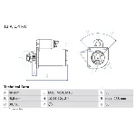 Starter BOSCH 0 986 018 310 IC-637085