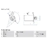 Starter BOSCH 0 986 018 340 IC-637089