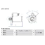 Starter BOSCH 0 986 020 070 IC-A0E97E
