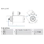 Starter BOSCH 0 986 020 240 IC-D20763