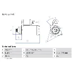 Starter BOSCH 0 986 020 260 IC-B4D59D