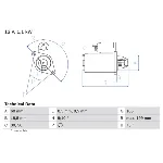 Starter BOSCH 0 986 020 870 IC-D2077E
