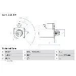 Starter BOSCH 0 986 021 051 IC-D20784