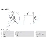 Starter BOSCH 0 986 021 320 IC-B79989