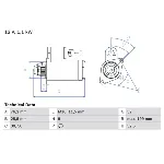 Starter BOSCH 0 986 021 500 IC-CFEC63