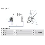 Starter BOSCH 0 986 022 450 IC-CEF3F9