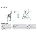 Starter BOSCH 0 986 022 730 IC-BA029A