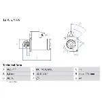 Starter BOSCH 0 986 022 800 IC-D207B0