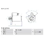 Starter BOSCH 0 986 023 120 IC-C2C58C